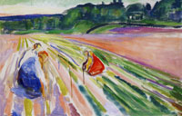 Edvard Munch Weeding
