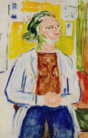 Edvard Munch Young Woman