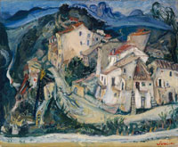 Chaim Soutine View of Cagnes
