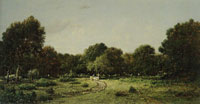 Théodore Rouseau Clearing in the High Forest of Fontainebleau