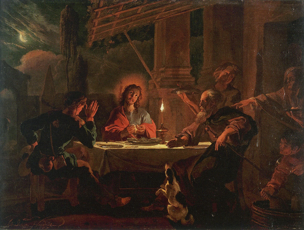 Abraham Hondius - Christ at Emmaus