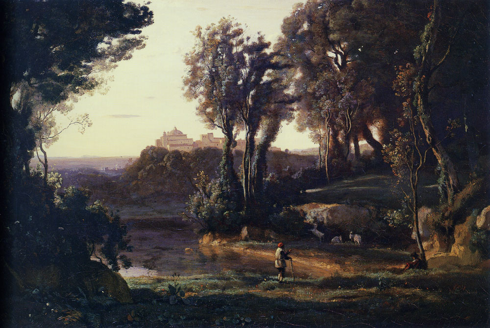 Jean-Baptiste-Camille Corot - Site in Italy