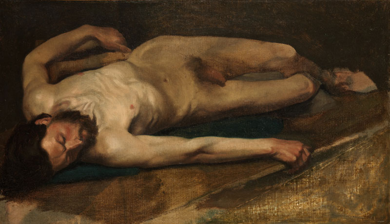 Edgar Degas - Male Nude
