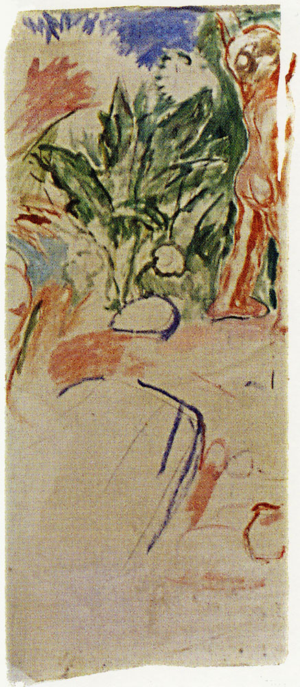 Edvard Munch - Alma Mater: Fragment