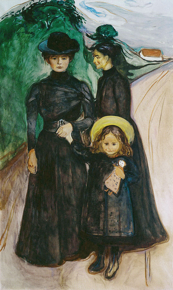 Edvard Munch - The Book Family