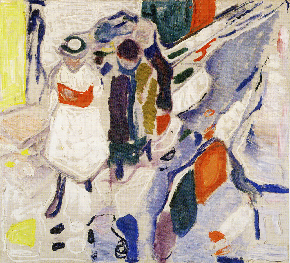 Edvard Munch - Children in the Street