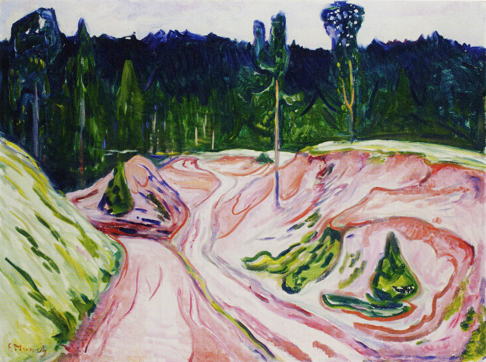 Edvard Munch - From Thüringerwald