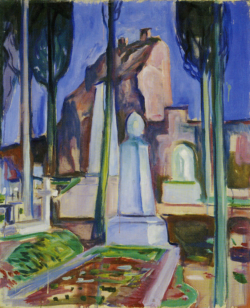 Edvard Munch - P.A. Munch's Grave in Rome