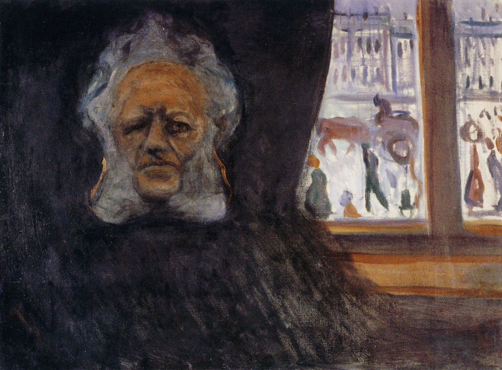 Edvard Munch - Henrik Ibsen at the Grand Café