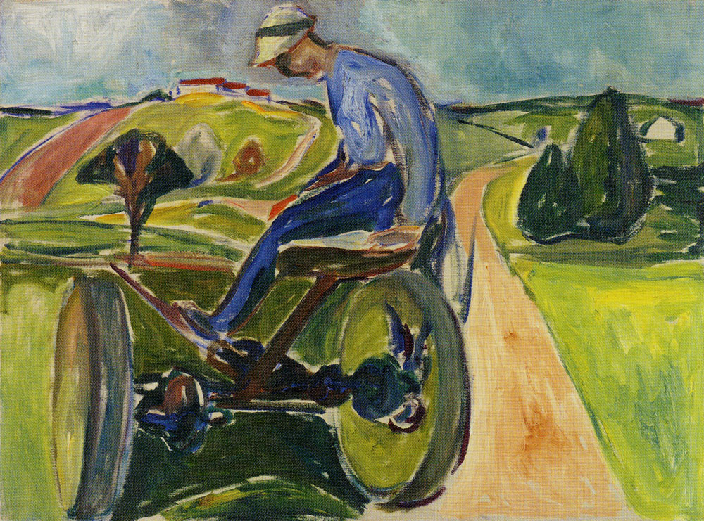 Edvard Munch - Man on the Harvester