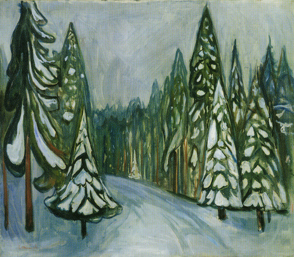 Edvard Munch - New Snow