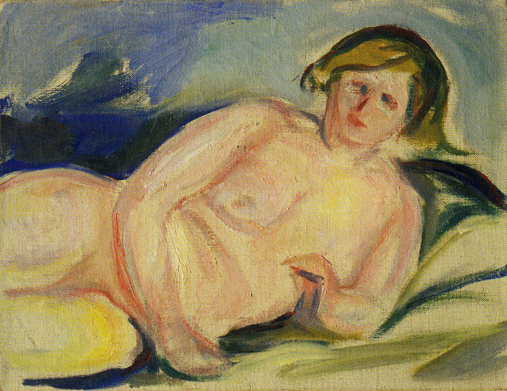Edvard Munch - Reclining Nude