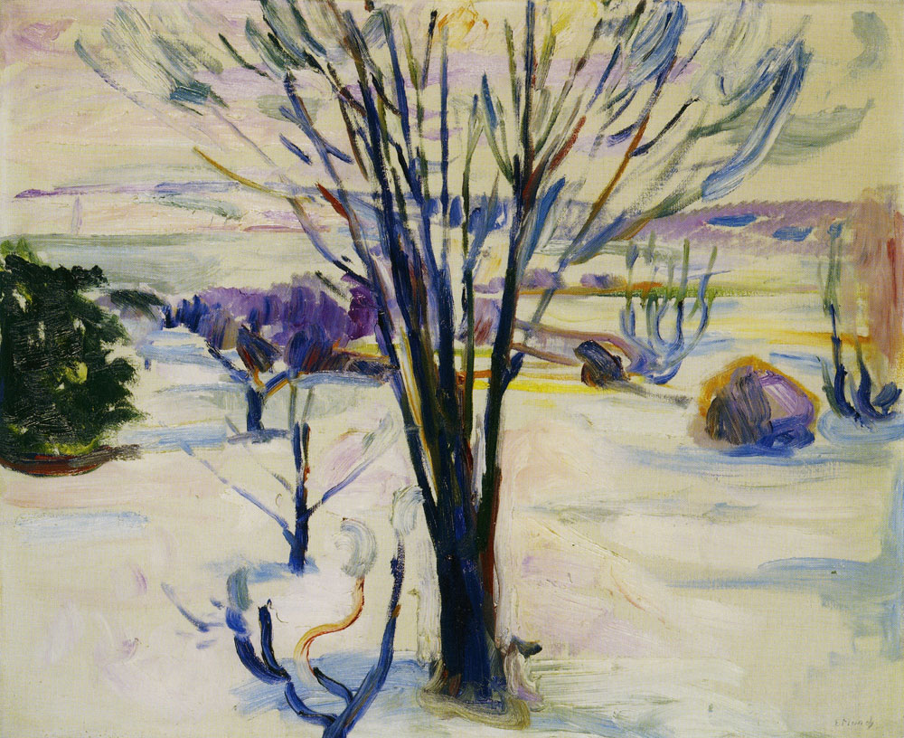 Edvard Munch - Snow