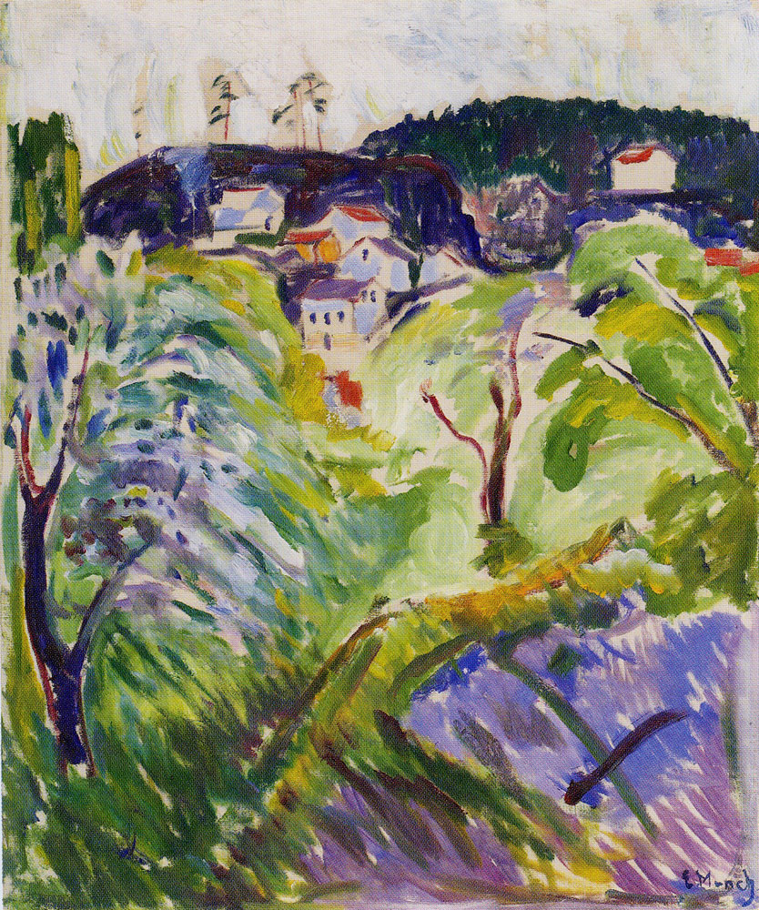 Edvard Munch - Spring in Kragerø