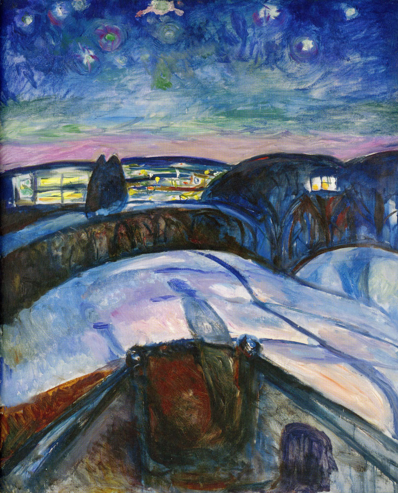 Edvard Munch - Starry Night