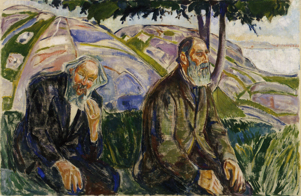 Edvard Munch - Two Old Men