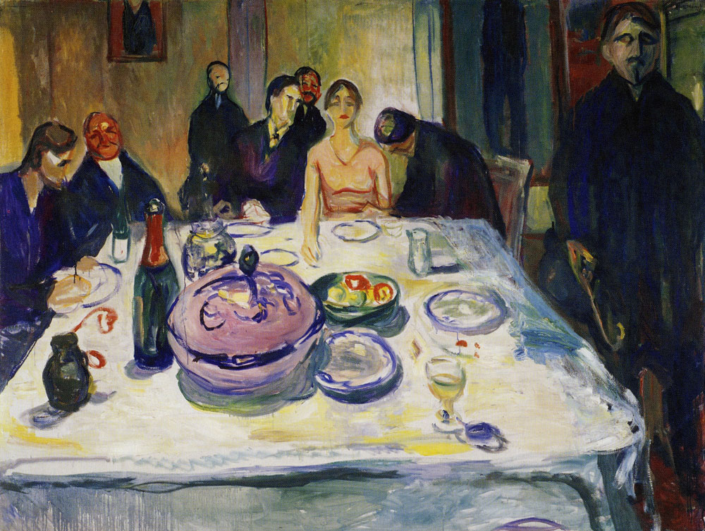 Edvard Munch - The Wedding of the Bohemian