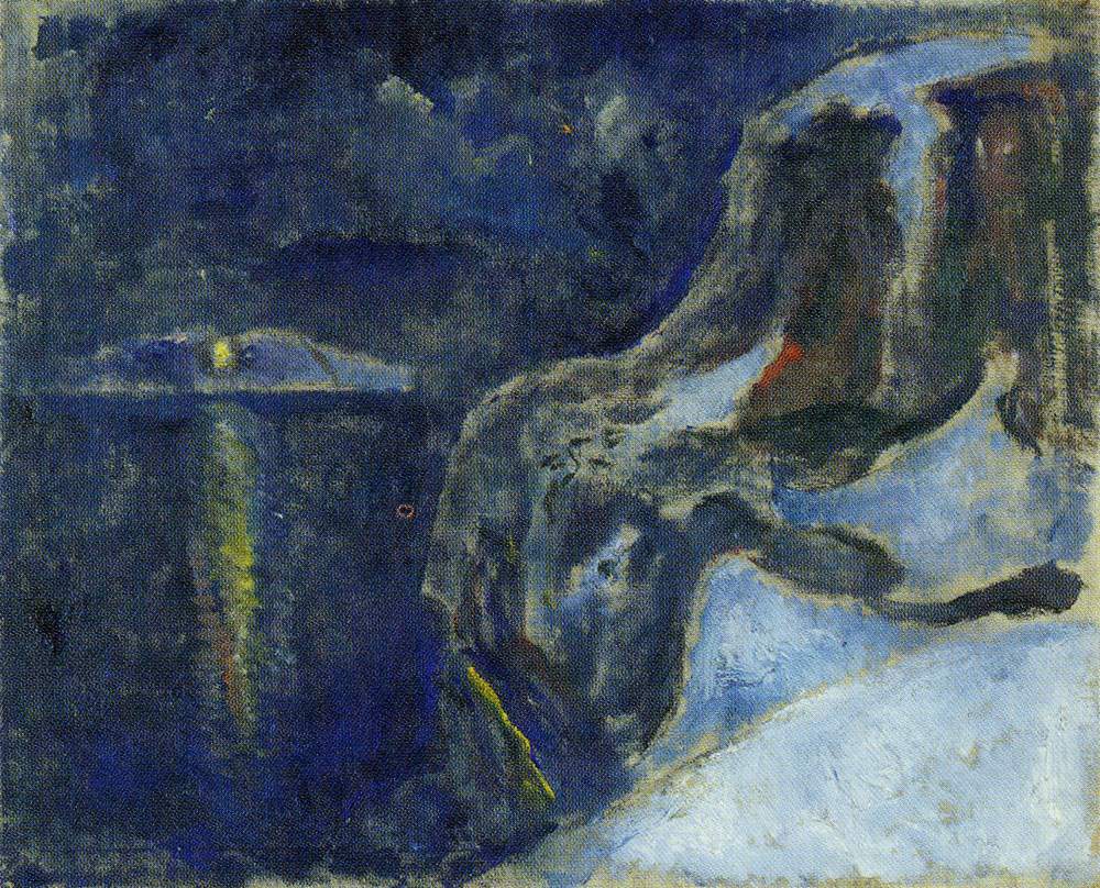 Edvard Munch - Winter by the Sea
