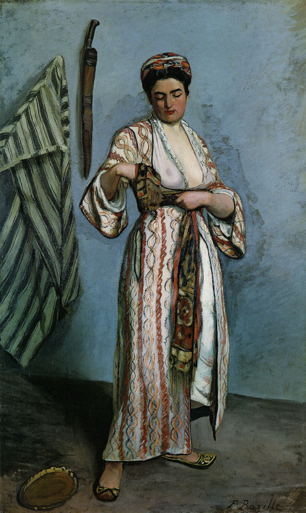 Frédéric Bazille - Woman in a Moorish Costume
