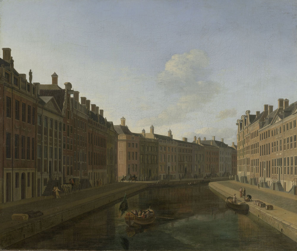 Gerrit Adriaensz. Berckheyde - Bend in the Herengracht in Amsterdam