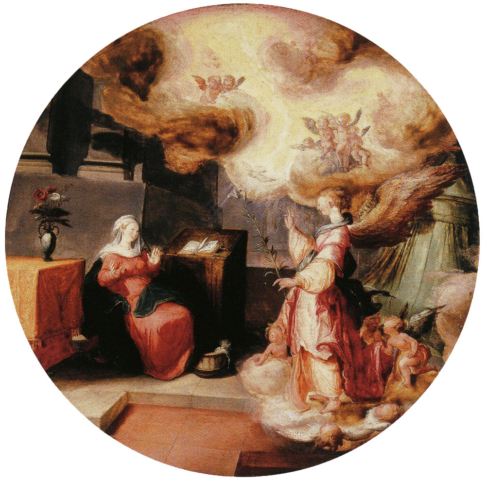 Karel van Mander - The Annunciation to the Virgo