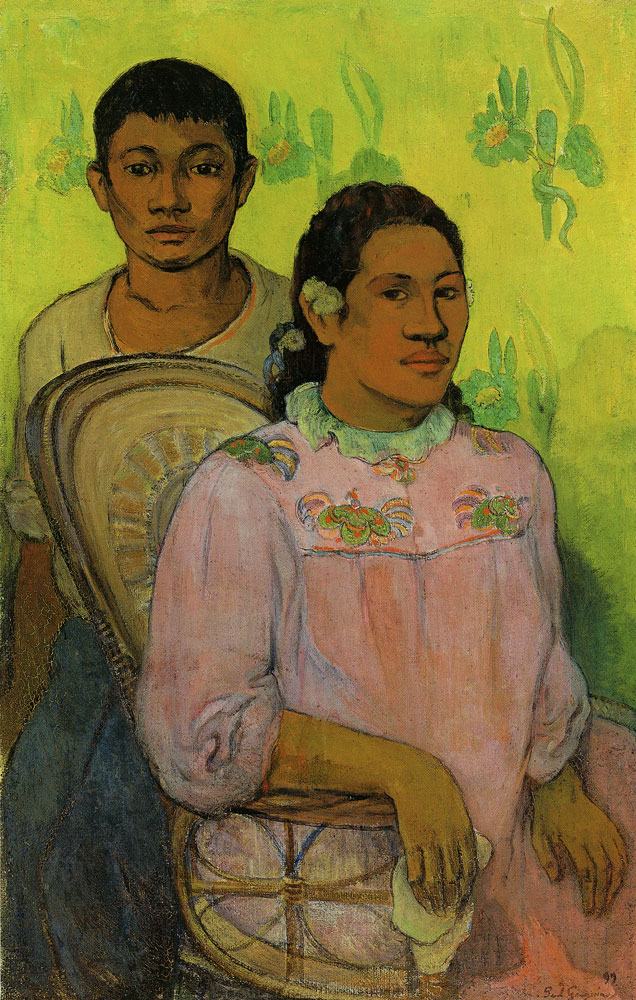 Paul Gauguin - Tahitian Woman and Boy