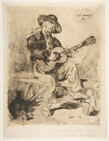 Edouard Manet The Spanish Singer (Le Guitarrero)