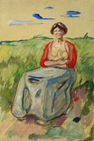 Edvard Munch - Alma Mater: Study