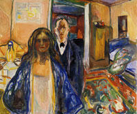 Edvard Munch The Artist and His Model