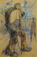 Edvard Munch The Beggar