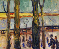 Edvard Munch Canal in Warnemünde