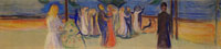 Edvard Munch Dance on the Beach (the Reinhardt Frieze)