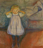 Edvard Munch - Death and the Child