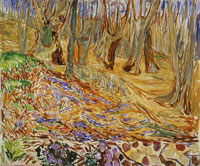 Edvard Munch Elm Forest in Spring