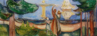 Edvard Munch Farewell (The Freia Frieze III)