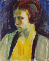 Edvard Munch Portrait of Female Model