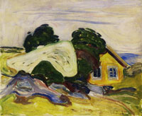 Edvard Munch - House in Åsgårdstrand