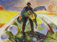 Edvard Munch The Man in the Cabbage Field