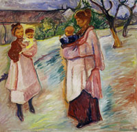 Edvard Munch Mothers with Children, Thüringen
