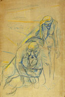 Edvard Munch Old Man in Sun Light