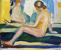 Edvard Munch Seated Female Nudes