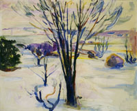 Edvard Munch Snow