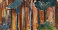 Edvard Munch Tree Trunks