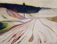 Edvard Munch Winter Landscape, Thüringen