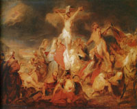Circle of Eugène Delacroix The Crucifixion