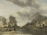 Jan van de Cappelle Winter Scene