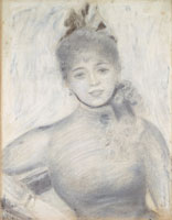 Pierre-Auguste Renoir Portrait of Séverine