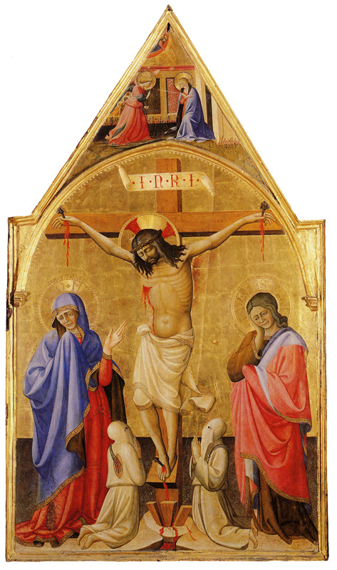 Antonio Fiorentino - Crucifixion with Madonna and St. John
