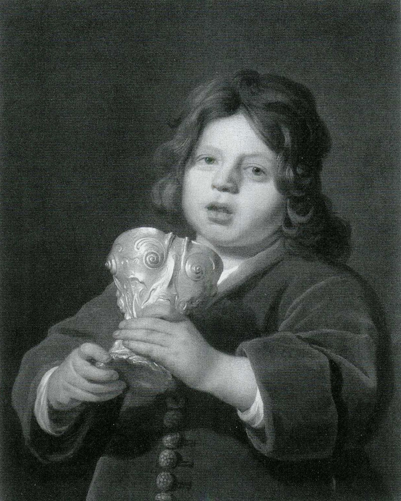 Bartholomeus van der Helst - Portrait of a Boy with a Silver Cup