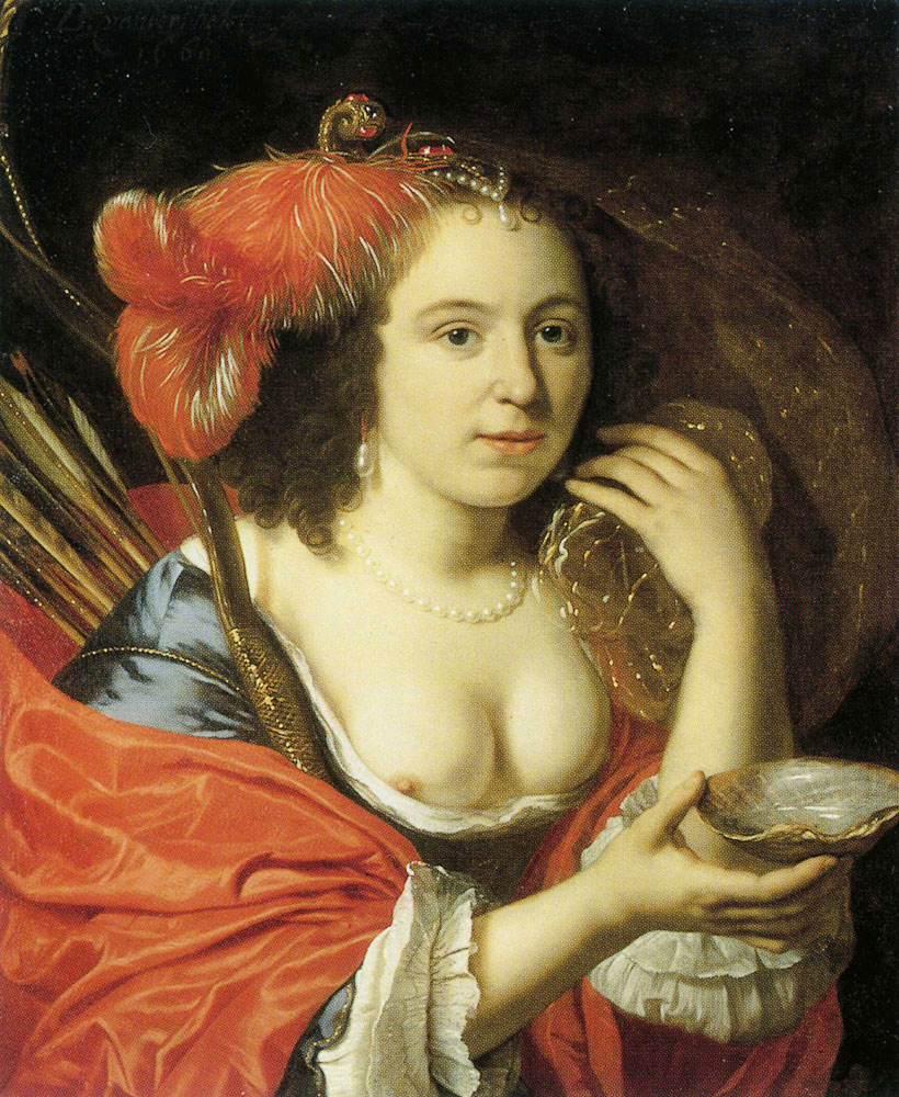 Bartholomeus van der Helst - Portrait of a Woman as Granida